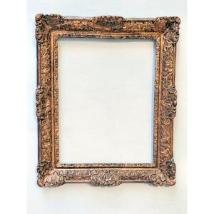 Gilded Oak Wood Frame, 18th Century