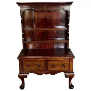 Antique Victorian Mahogany Veneered Miniature Dresser Apprentice Piece