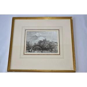 Samuel Palmer 1805-1881 Watercolour Painting