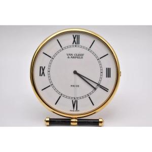 Van Cleef & Arpels Paris 820 Po1 Swiss 083.346 Alarm Desk Clock