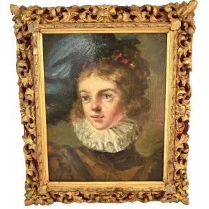 Portrait Of A Young Boy In Costume Circle Of Giovanni Battista Tiepolo Born 1696