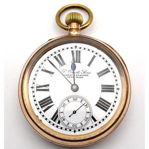 Antique 1/4 Repeater Pocket Watch F Orr & Sons Rangoon Gold Plated