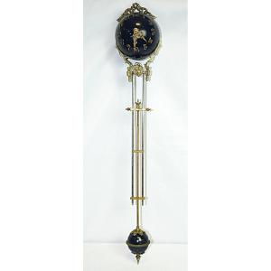 Long French Mystery Globe Clock - 19th Century