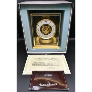 Jaeger Le Coultre Atmos Mantel Clock 1984 Never Used Brand New Box & Papers Mint