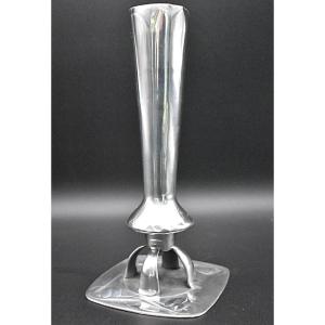 Tudric Pewter Vase Designed By David Veasey For Liberty & Co. London.