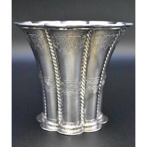 Hallmerked Svend Toxværd, A Danish Silversmith Sterling Silver "margrethe" Cup
