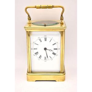 Victorian French Striking Carriage Clock T. Martin & Co Serial 3058 Working