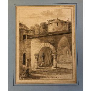 "improvisation" Lavis XIX° Century