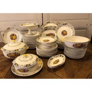 Art-dèco Table Service Manufacture Boch