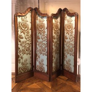 Regency Style Walnut Screen