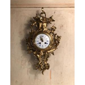 Rocaille Style Cartel In Bronze