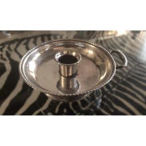 Sterling Silver Hand Candle Holder 