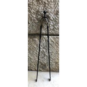 Wrought Iron Fireplace Tongs