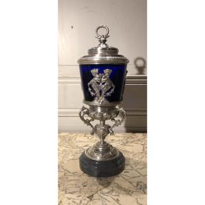 Napoleon III Style Renaissance Potpourri Tiered Bowl