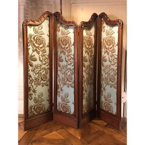 Regency Style Walnut Screen