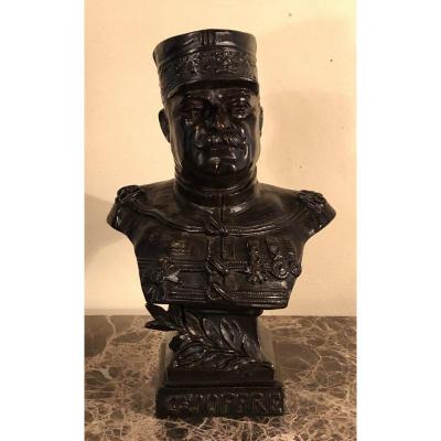 Bust Of General Joffre After Henry Fugère