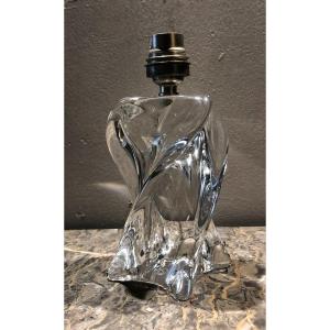 Saint Louis Crystal Lamp Circa 1970
