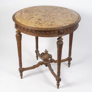 Pihouée Stamped Center Table