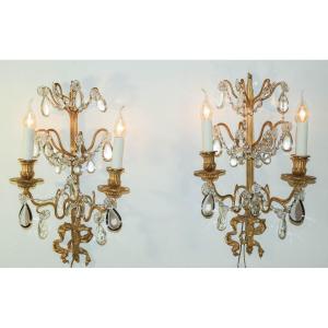 Pair Of Sconces From Maison Baguès