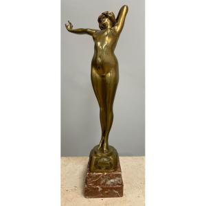 The Awakening, Bronze Signed Philippe