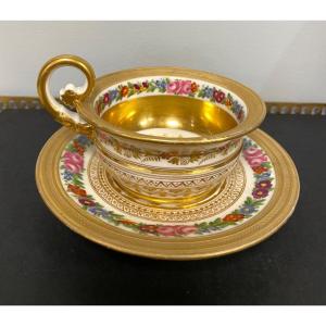 Paris Porcelain, Cup With Saucer