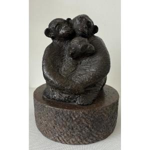 Instant, Bronze Sculpture