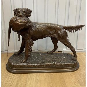 Animal Bronze Signed Moignez