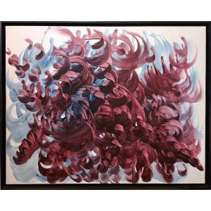 René Duvillier (1919-2002), Abstraction Entitled Pursuits, 1961