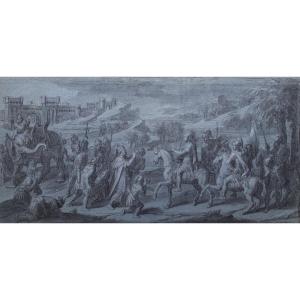 François Verdier (1651-1730), Episode From The Life Of Alexander The Great, The Meeting