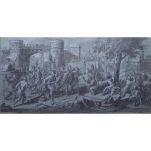 François Verdier (1651-1730), Episode From The Life Of Alexander The Great, The Battle