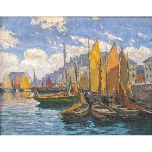 20th Century French School, The Port Of Le Croisic (?)