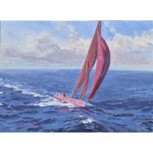 Pierre Bernay (born 1963), Imoka Tanguy Le Turquais, Vendée Globe 2024