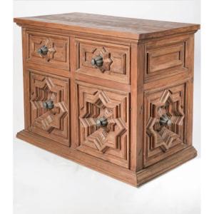 40's Painted Wood Sideboard