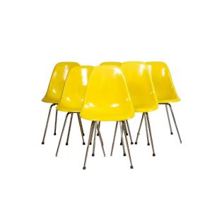 Eames For Herman Miller, Series Of Six Chairs, 1960s