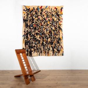 Danhôo. Carpet, Or Tapestry, In Wool. Contemporary Work