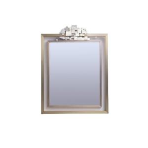 “boizot” Mirror In Brass And Pyrite. Contemporary Work. Ls5943897u