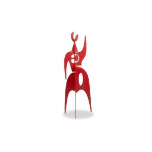 Antonine De Saint Pierre. Sculpture “jouve” In Red. Year 2024. Ls5899