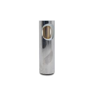 “tube” Lamp In Chrome And Gold Brass. 1970s.
