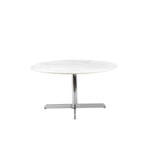 Florence Knoll For Knoll. Table In Marble And Chromed Metal. Circa 1960. Ls55671908u