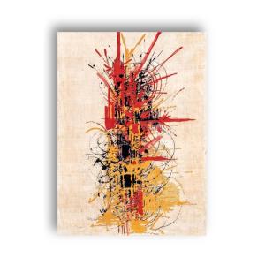 Tapisserie Tissée à La Main Inspirée Par Georges Mathieu. Année 2023. Ls58055509e