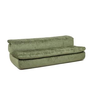 Airborne. Green Velvet Sofa Bed. 1970s. Ls47541756p