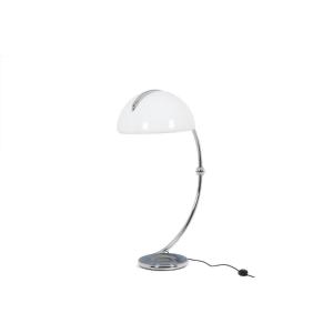 Elio Martinelli. Chromed Metal Floor Lamp. 1970s. Ls6062819a