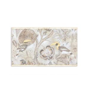 Painted Canvas Representing Toucans. Contemporary Work.ls62731089p
