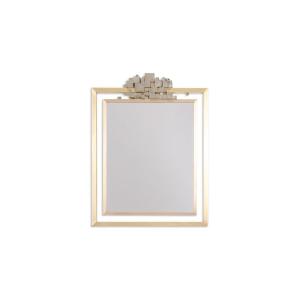 “boizot” Model Mirror In Brass, Varnished Finish. Contemporary. Ls5943891z
