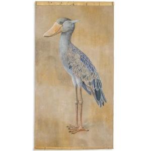 Painted Canvas Representing A Nile Shoebill. Contemporary. Ls6347908m