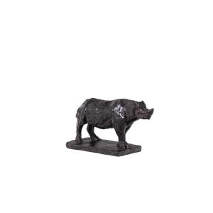 François Pompon. “rhinoceros”, Bronze, 2006 Print. Ls63922109m