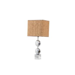 Chrome-plated Metal Lamp. Signed Chalier Paris. Circa 1970 Ls6558259