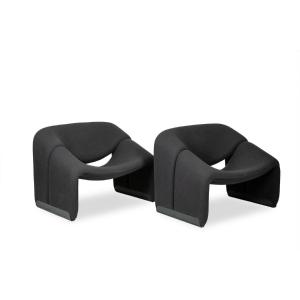 Pierre Paulin For Artifort. Pair Of “groovy” Armchairs. 1970s-80s Ls62802752