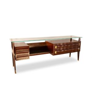 Chest Of Drawers, Or Sideboard, In Rosewood. Italian Work, 1960s. Ls66231544m