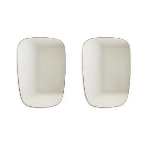 Gio Ponto, In The Style Of. Pair Of Mirrors Framed In Gilt Brass. 1980s Ls6639b7290/5p